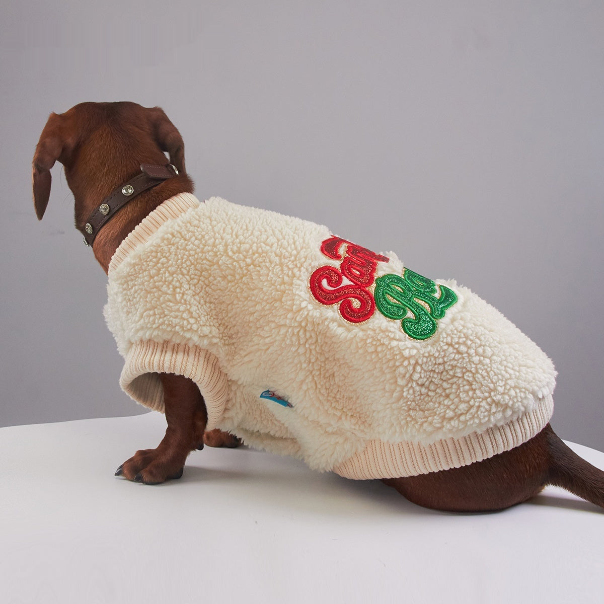 Dress Your Pet in Holiday Style with Our Fuzzy Christmas Outfit!